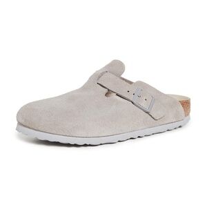 NWOB BIREKNSTOCK Boston Stone Coin Size 40 (US L9, M7) 1020526 Narrow Soft Foot